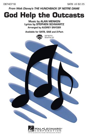 God Help The Outcasts (from The Hunchback Of Notre Dame) (arr. Audrey Snyder) Sheet Music Preview