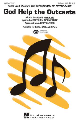 God Help The Outcasts (from The Hunchback Of Notre Dame) (arr. Audrey Snyder) Sheet Music Preview