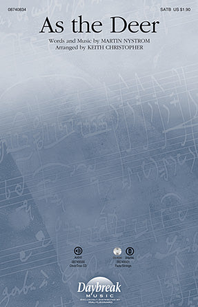 As The Deer (arr. Keith Christopher) - Cello Sheet Music Preview