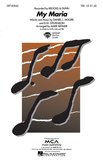 My Maria (arr. Mark Brymer) Sheet Music Preview