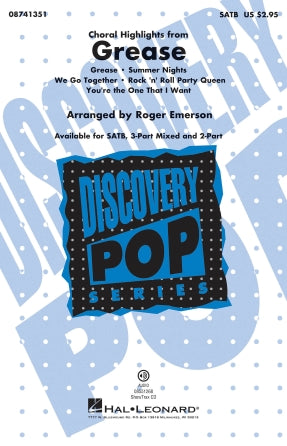 Choral Highlights from Grease Sheet Music Preview