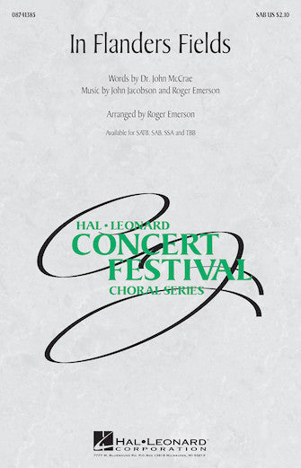 In Flanders Fields Sheet Music Preview