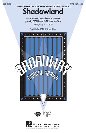 Shadowland (from The Lion King: Broadway Musical) (arr. Mac Huff) Sheet Music Preview