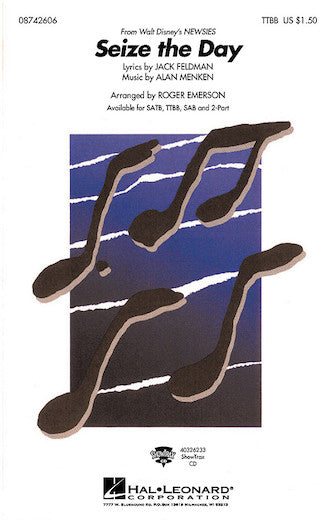Seize The Day (from Newsies) (arr. Roger Emerson) Sheet Music Preview