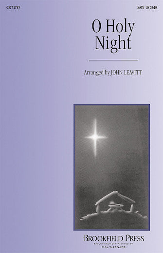 O Holy Night (arr. John Leavitt) - String Bass Sheet Music Preview