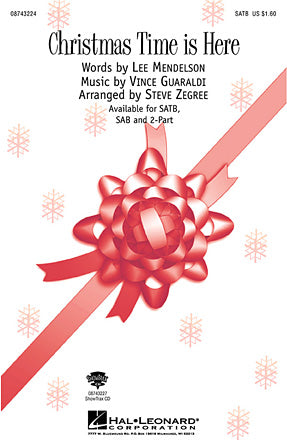 Christmas Time Is Here (arr. Steve Zegree) Sheet Music Preview