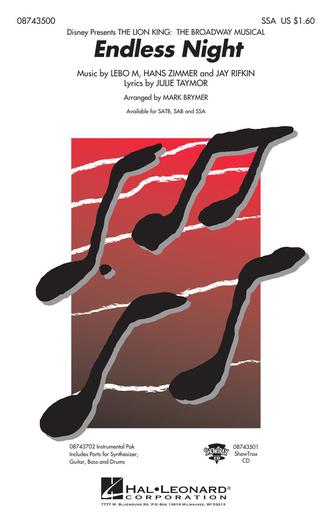Endless Night (from The Lion King: Broadway Musical) (arr. Mark Brymer) Sheet Music Preview