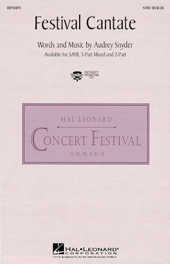 Festival Cantate Sheet Music Preview
