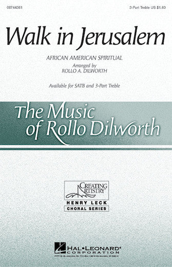 Walk In Jerusalem Sheet Music Preview