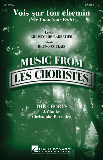 Vois sur ton chemin (See Upon Your Path) (from Les Choristes) Sheet Music Preview