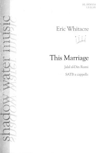 This Marriage Sheet Music Preview