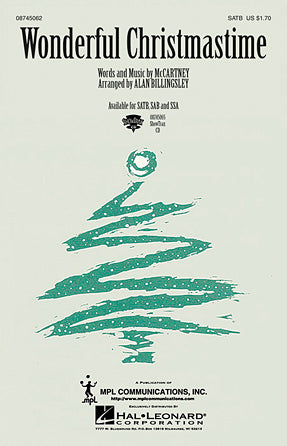 Wonderful Christmastime (arr. Alan Billingsley) Sheet Music Preview