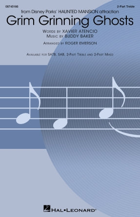 Grim Grinning Ghosts Sheet Music Preview