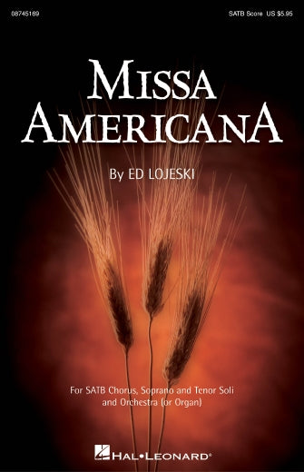 Missa Americana - Full Score Sheet Music Preview