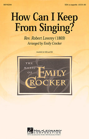 How Can I Keep From Singing Sheet Music Preview