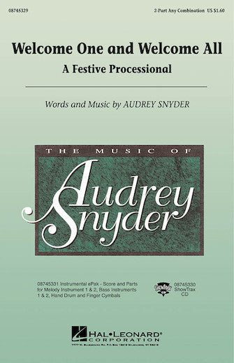 Welcome One And Welcome All - A Festive Processional Sheet Music Preview