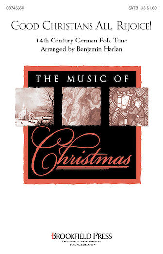 Good Christians All, Rejoice! - Bb Trumpet 2 Sheet Music Preview