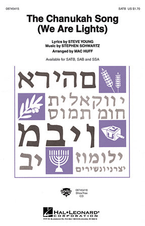 The Chanukah Song (We Are Lights) Sheet Music Preview