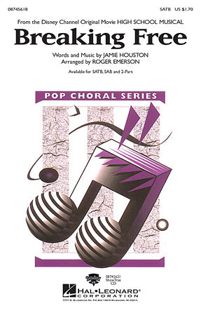 Breaking Free (from High School Musical) (arr. Roger Emerson) Sheet Music Preview