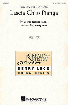 Lascia Ch'io Pianga Sheet Music Preview