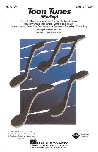 Toon Tunes Sheet Music Preview