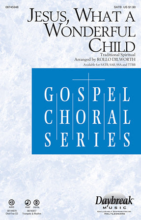 Jesus, What A Wonderful Child Sheet Music Preview