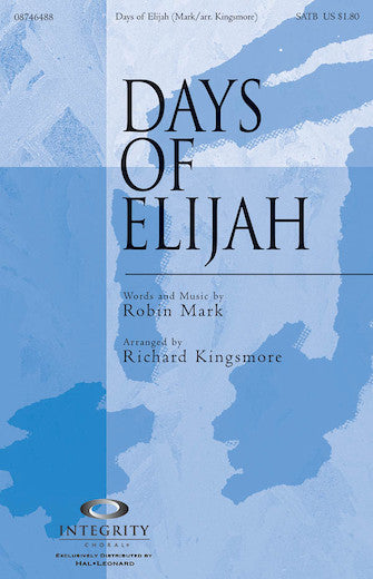 Days of Elijah (arr. Richard Kingsmore) - String Bass Sheet Music Preview