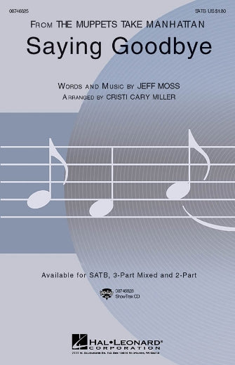 Saying Goodbye (from The Muppets Take Manhattan) (arr. Cristi Cary Miller) Sheet Music Preview