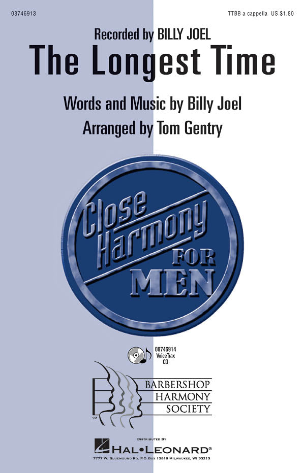 The Longest Time (arr. Tom Gentry) Sheet Music Preview
