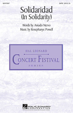 Solidaridad (In Solidarity) Sheet Music Preview
