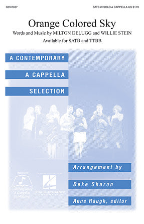 Orange Colored Sky Sheet Music Preview