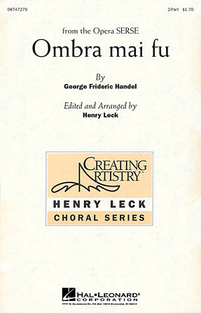 Ombra Mai Fu (from Serse) (arr. Henry Leck) Sheet Music Preview