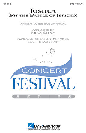 Joshua (Fit The Battle Of Jericho) Sheet Music Preview