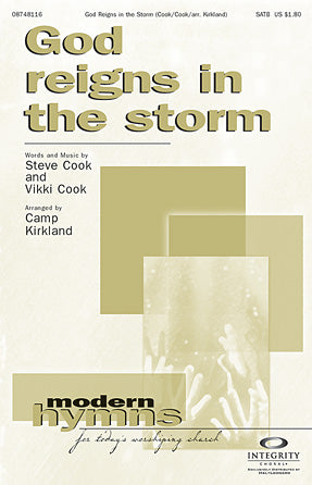 God Reigns In The Storm Sheet Music Preview