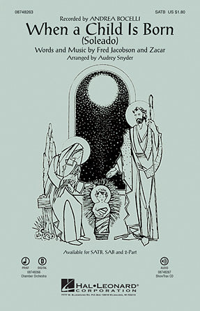When A Child Is Born (Soleado) (arr. Audrey Snyder) Sheet Music Preview