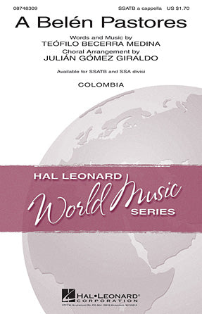 A Belen Pastores (Villancico) Sheet Music Preview