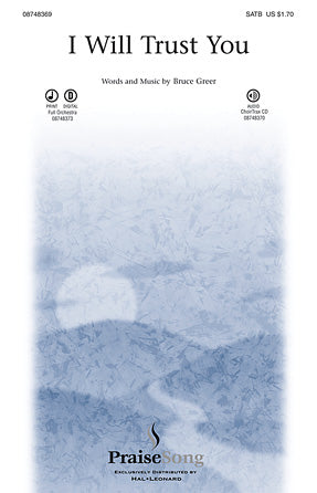 I Will Trust You Sheet Music Preview