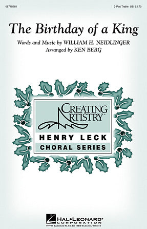 The Birthday Of A King Sheet Music Preview