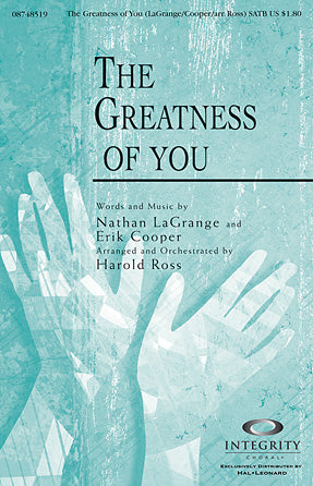 The Greatness Of You Sheet Music Preview