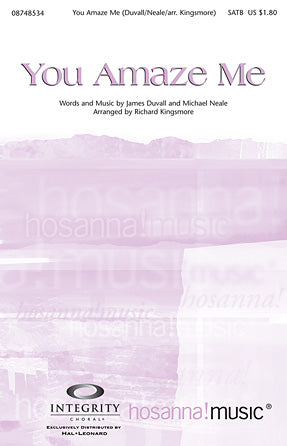 You Amaze Me Sheet Music Preview
