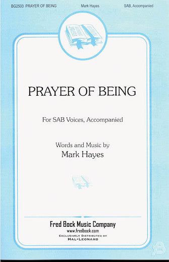 Prayer Of Being Sheet Music Preview