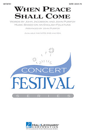 When Peace Shall Come Sheet Music Preview