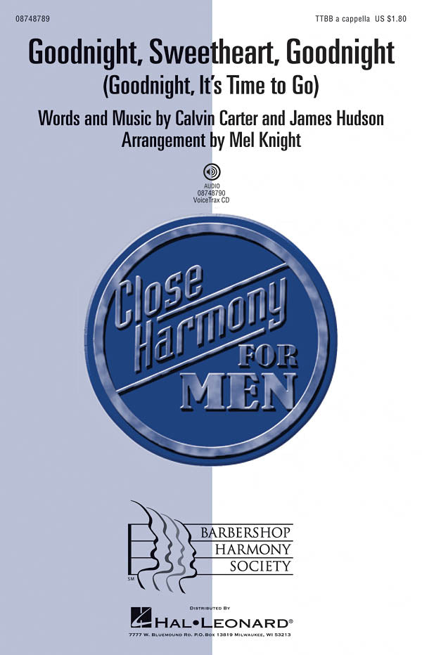 Goodnight, Sweetheart, Goodnight (Goodnight, It's Time to Go) (arr. Mel Knight) Sheet Music Preview