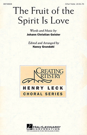 The Fruit Of The Spirit Is Love Sheet Music Preview