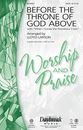 Before The Throne Of God Above Sheet Music Preview