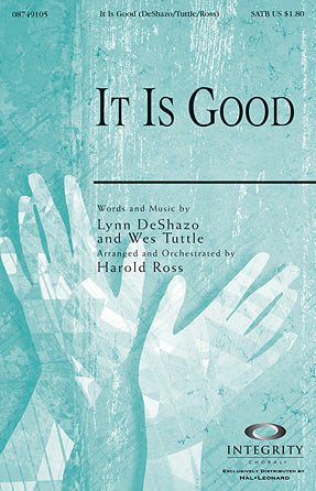 It Is Good Sheet Music Preview