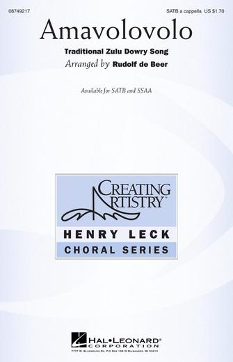 Amavolovolo (arr. Rudolf de Beer) Sheet Music Preview