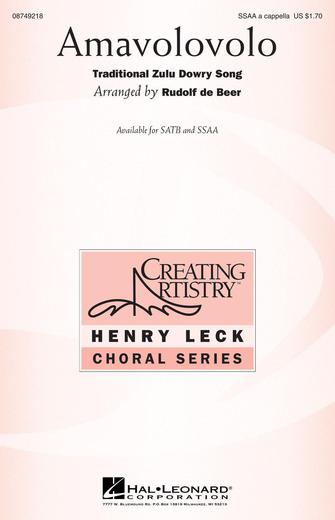 Amavolovolo (arr. Rudolf de Beer) Sheet Music Preview