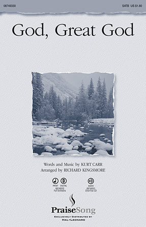 God, Great God Sheet Music Preview