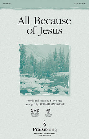 All Because Of Jesus Sheet Music Preview